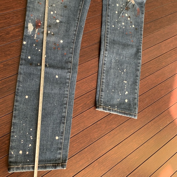 NEW Skinny Stretchy Denim Medium Blue Jeans, Size 29 - Picture 15 of 16